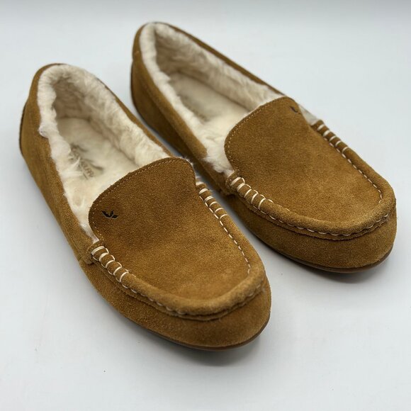 Koolaburra by UGG Slippers Womens Lezly Moccasin Brown Slip On Comfort Size 8 - Picture 1 of 8